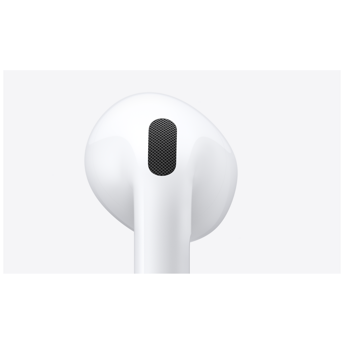 Apple AirPods 5 Wireless Earbuds with Wireless Charging Case - White - earbud exterior