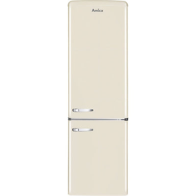 Amica 181cm High 70/30 Fridge Freezer - Satin Beige | FKR29653C/1 Amica Fridge Freezer Euronics Ireland