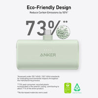 Anker Nano Power Bank 22.5W Built-In USB-C Connector White | A1653H21 Anker Euronics Ireland