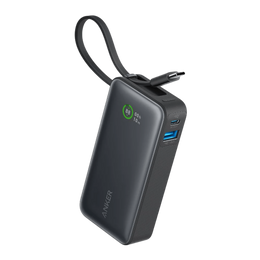 Anker Nano Power Bank 30W Built-In USB-C Cable Black | A1259H11