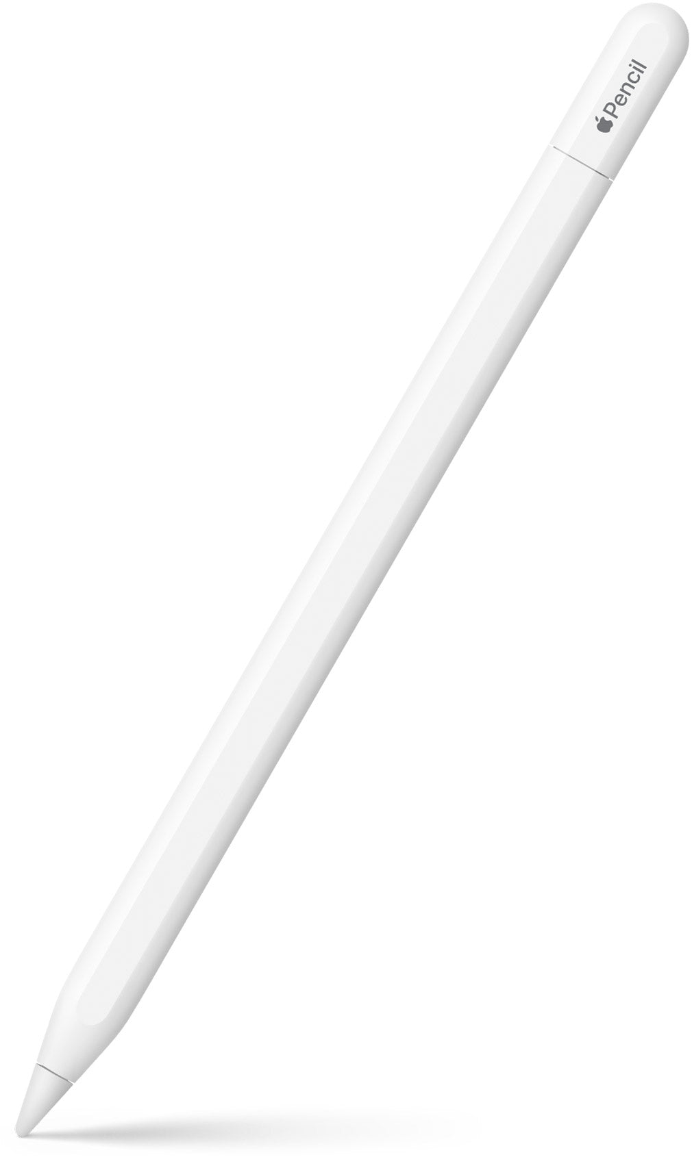 Apple Pencil (USB-C) - angled full-length view