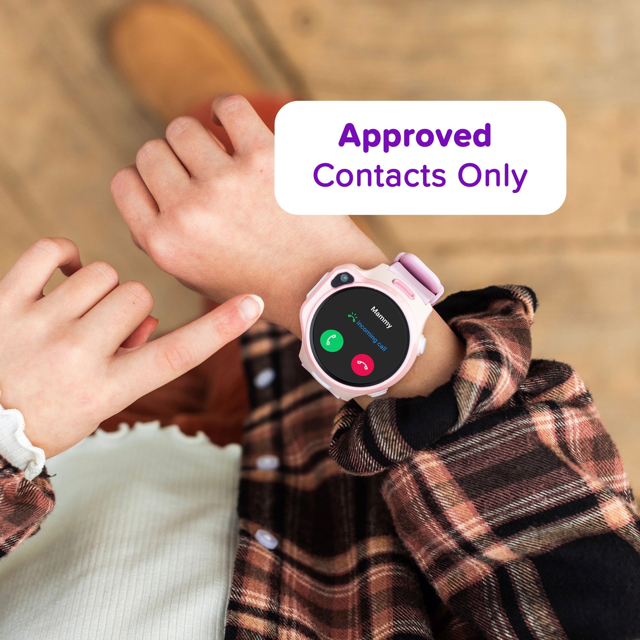 myFirst Fone S3 - 4G Kids Smart Watch with 1.4" Round AMOLED & GPS - Space Blue | 256-KW1401SE-SB01