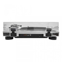 Audio-Technica AT-LP120XUSB silver turntable rear connections
