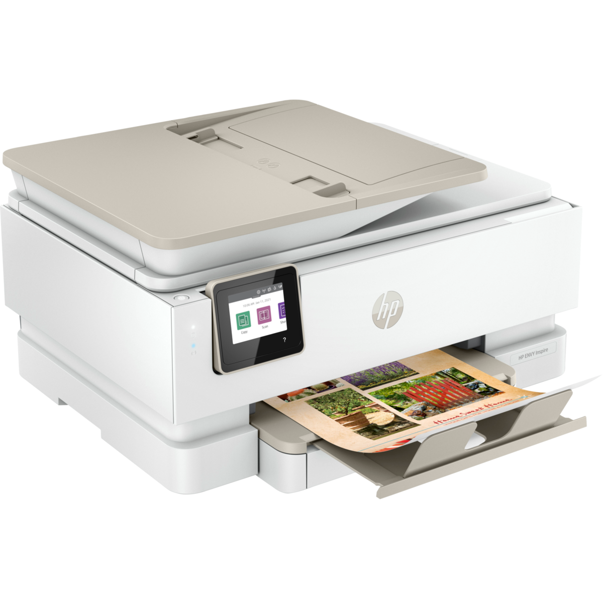 "HP ENVY Inspire 7920e All-in-One Wireless Colour Printer | 3 Months Free Instant Ink with HP+ | 35-page Automatic Document Feeder | White | 242Q0B
