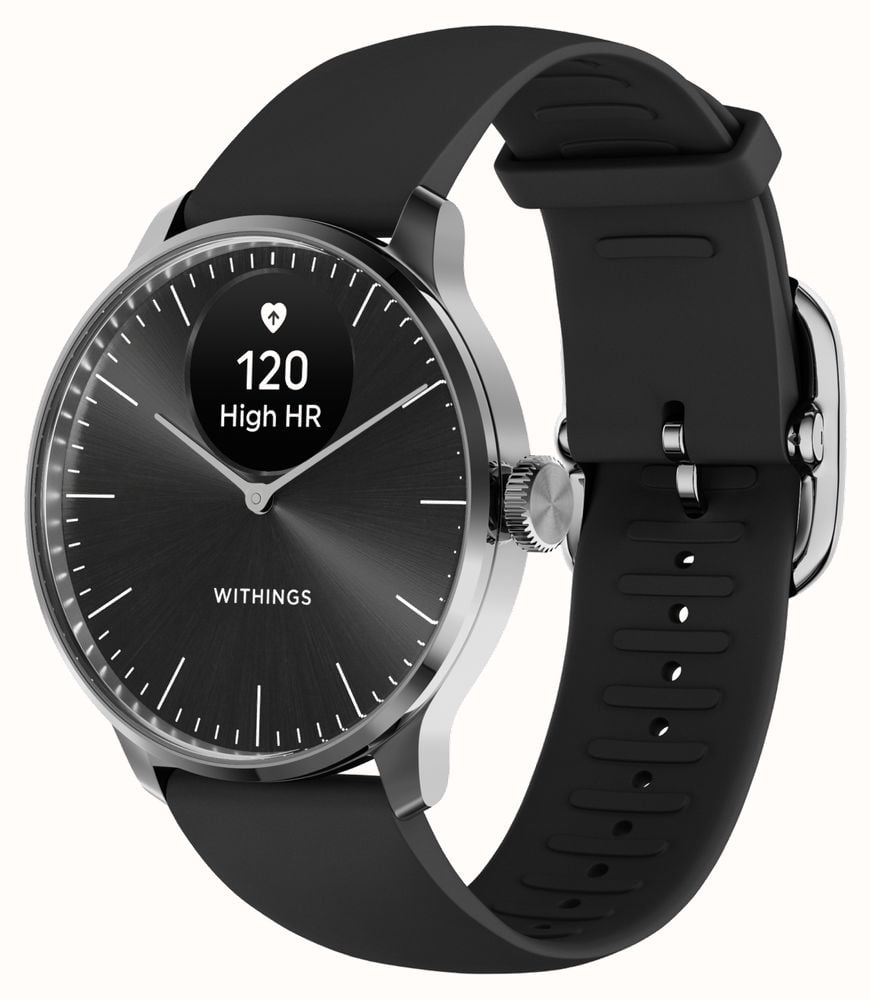Withings ScanWatch Light - Health Tracking Watch with Heart Rate & SpO2 - Black | 78-HWA11-model 5-All-Int