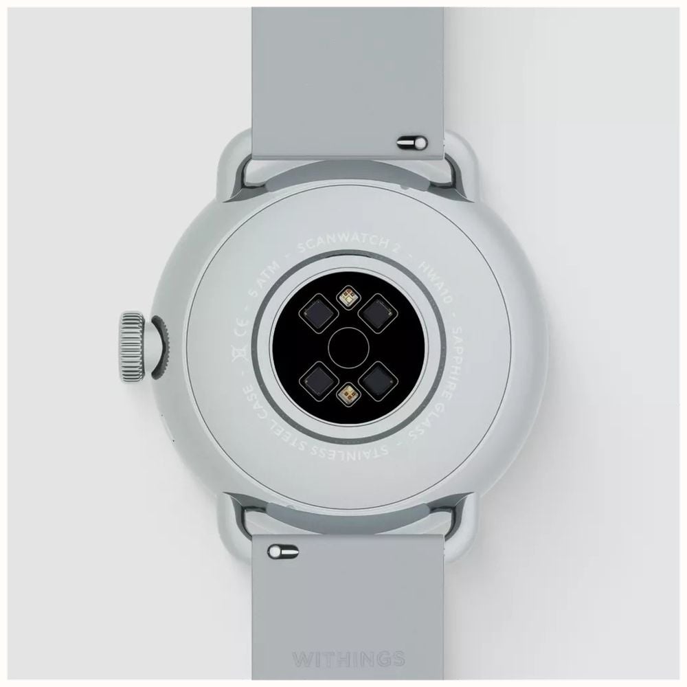 Withings ScanWatch 2 - Health Monitor with ECG & SpO2 - 38mm White