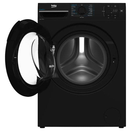 Beko Freestanding 9kg 1400rpm Washing Machine with EnergySpin - Black | BM3WT3941B Beko Washing Machine Euronics Ireland