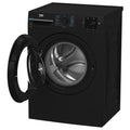 Beko Freestanding 9kg 1400rpm Washing Machine with EnergySpin - Black | BM3WT3941B Beko Washing Machine Euronics Ireland