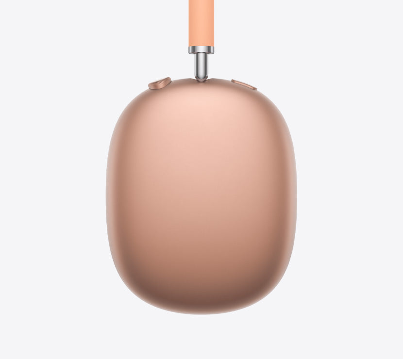 Apple AirPods Max 2 Wireless Over-Ear Headphones - Orange - side exterior