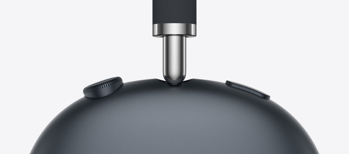 Apple AirPods Max 2 Wireless Over-Ear Headphones - Midnight - top of ear cup