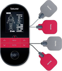 Beurer TENS/EMS Device with Heat Black, clear product view