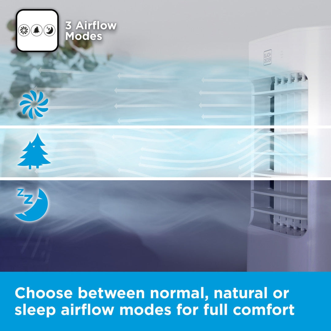 Black & Decker 15 Litre 3 in 1 Air Cooler | BXAC65007GB Black and Decker Air Conditioner Euronics Ireland