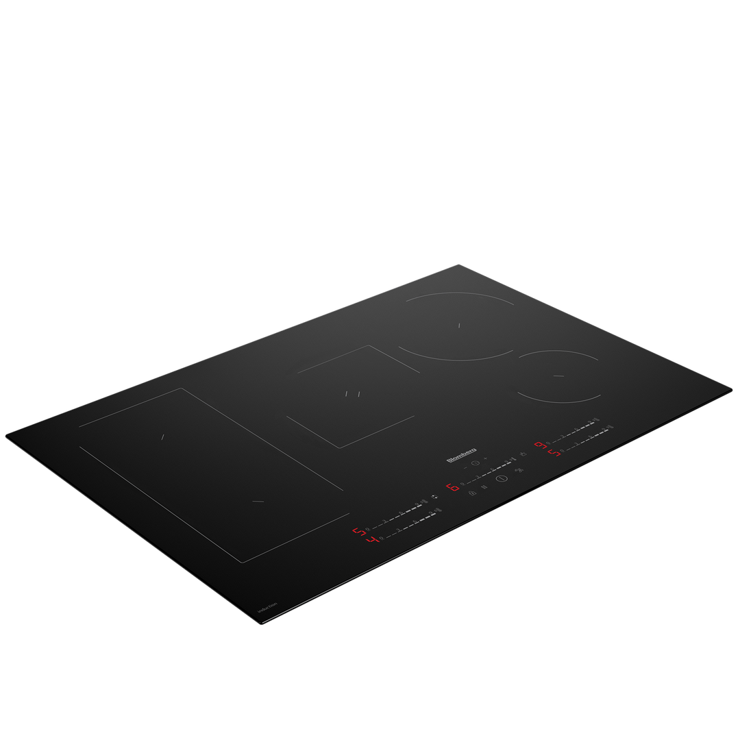 Blomberg 80cm 5 zones Cook Sensor Induction Hob Black | MIX55487N Blomberg Hob Euronics Ireland