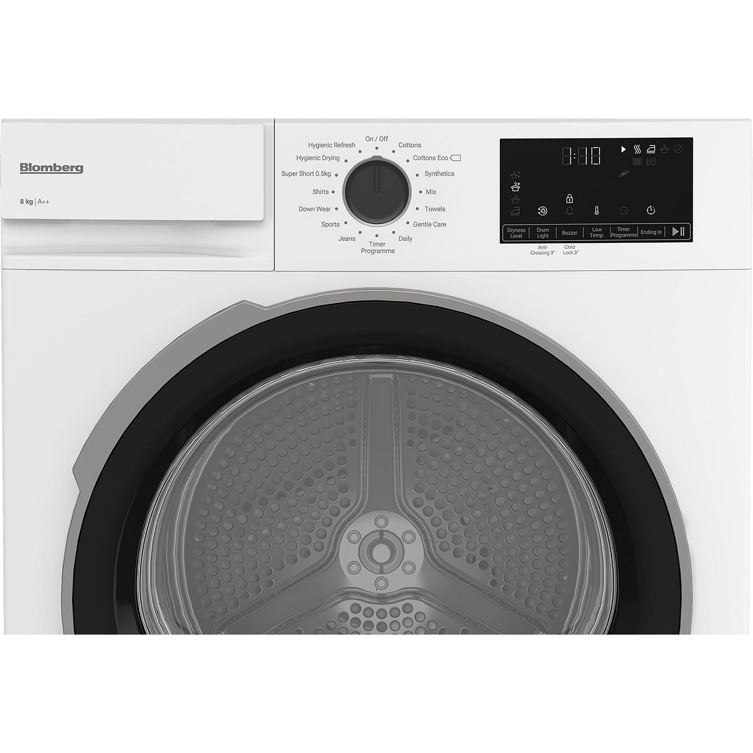 Blomberg 8kg Heat Pump Tumble Dryer A++ | LTA18320W Blomberg Tumble Dryer Euronics Ireland