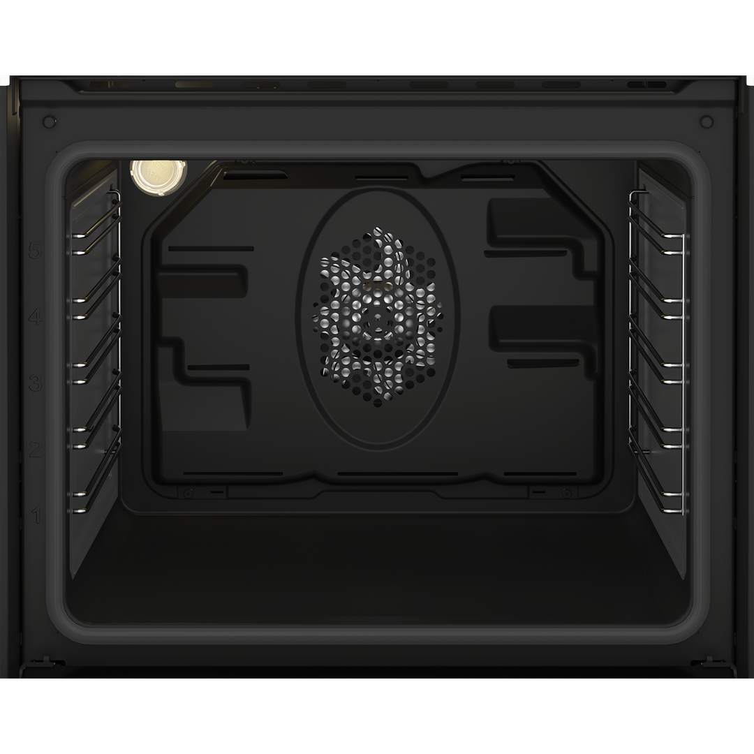 Blomberg 90cm Built-in Fan Double Oven Dark Steel | RODN9202DX Blomberg Oven Euronics Ireland