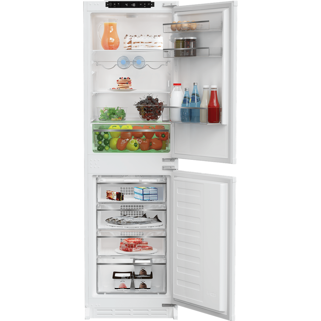 Blomberg Integrated 50:50 Frost Free Combi Fridge Freezer | KNE4564EVI Blomberg Fridge Freezer Euronics Ireland