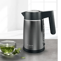 Bosch DesignLine 1.7L Graphite Kettle | TWK5P475GB Bosch Kettle Euronics Ireland