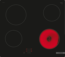 Bosch Series 2 60 cm Four‑Zone Electric Hob | PKE61RAA8B