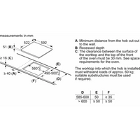 Bosch Series 4 Induction Hob 60cm Black | PUE611BB5E Bosch Hob Euronics Ireland