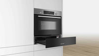 Bosch Serie | 6 60cm Built-In Warming Drawer Black | BIC510NB0