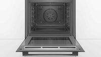 Bosch Serie 6 60cm 71 Litre Built-In Single Oven Black | HBG579BB6B