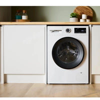 Bosch Series 6 Washing machine, front loader 9kg 1400 rpm - White | WGG24400GB Bosch Washing Machine Euronics Ireland