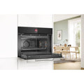 Bosch Series 8 60cm 45 litre built in single oven with microwave function | CMG7241B1B Bosch Oven Euronics Ireland