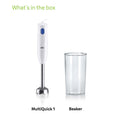 Braun MultiQuick 1 Hand Blender - White - what's in the box