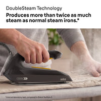 Braun UpStyle 2 Steam Generator Iron - Black - DoubleSteam technology