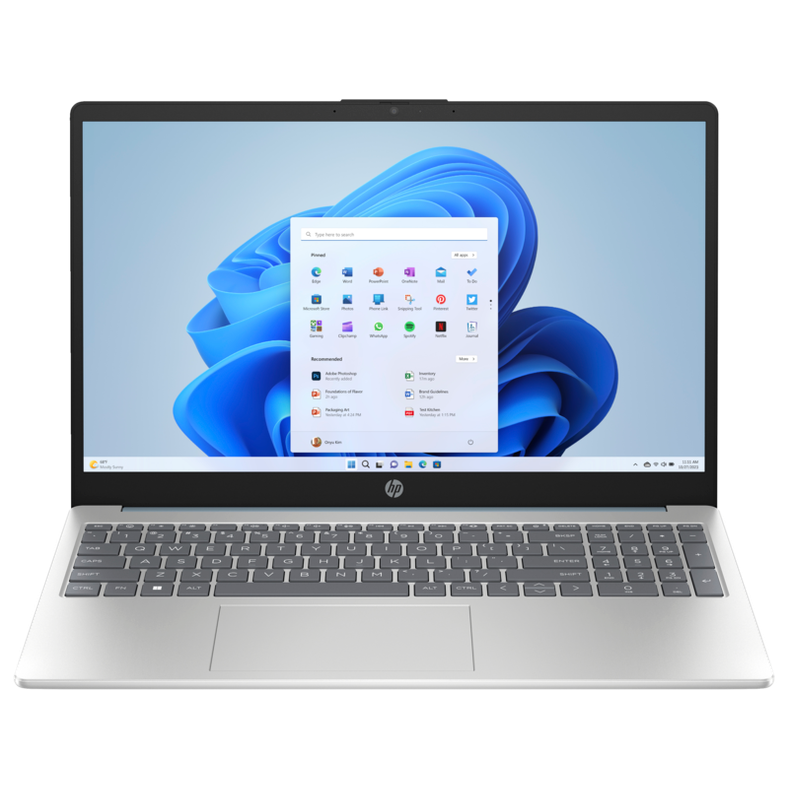HP - 15" Windows 11 Home, 15.6", AMD Ryzen™ 5, 8GB RAM, 256GB SSD, FHD, Moonlight blue | 8D0E3EA HP Euronics Ireland