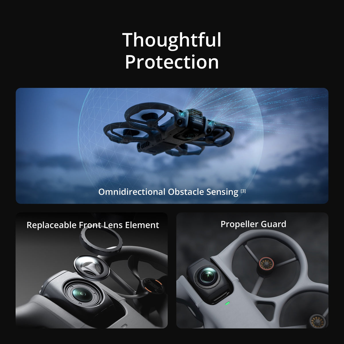 DJI Avata 360 Fly More Combo (DJI RC 2) - protective design