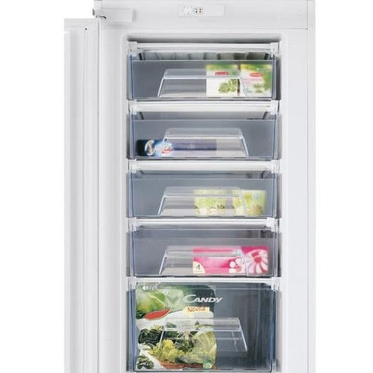 Candy 55cm Built-in Tall Larder Freezer | CFFO3550EK/N Candy Larder Freezer Euronics Ireland