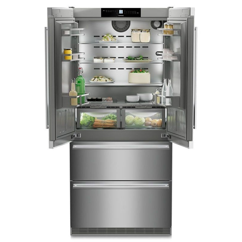 Liebherr CBNste 8872 Premium Plus 522 L BioFresh Fridge‑Freezer | Stainless Steel – view 3