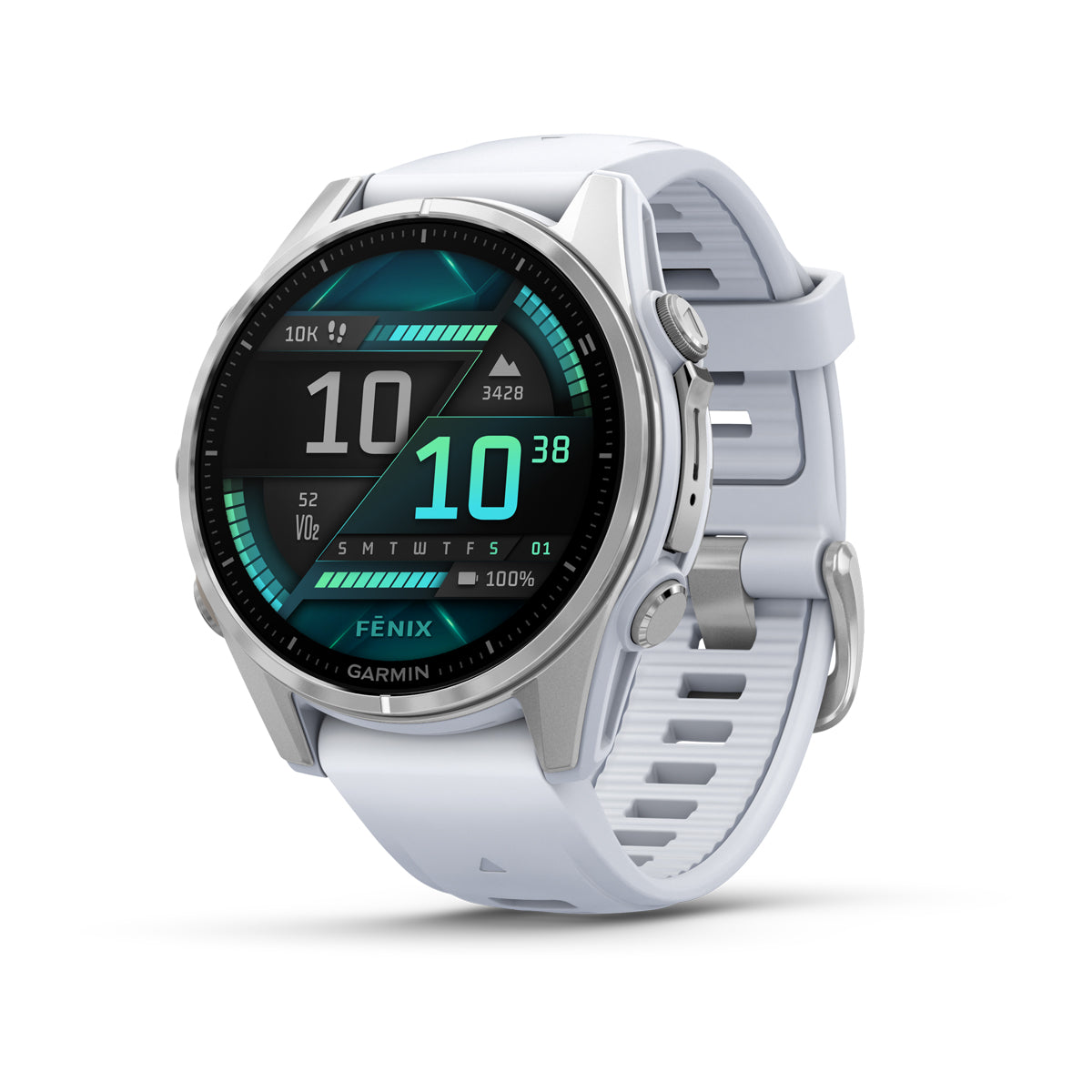 Garmin fenix 8 43mm AMOLED GPS Smartwatch - front view
