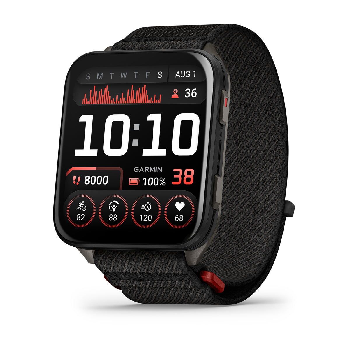 Garmin Venu X1 Ultra-Thin GPS Smartwatch - front view