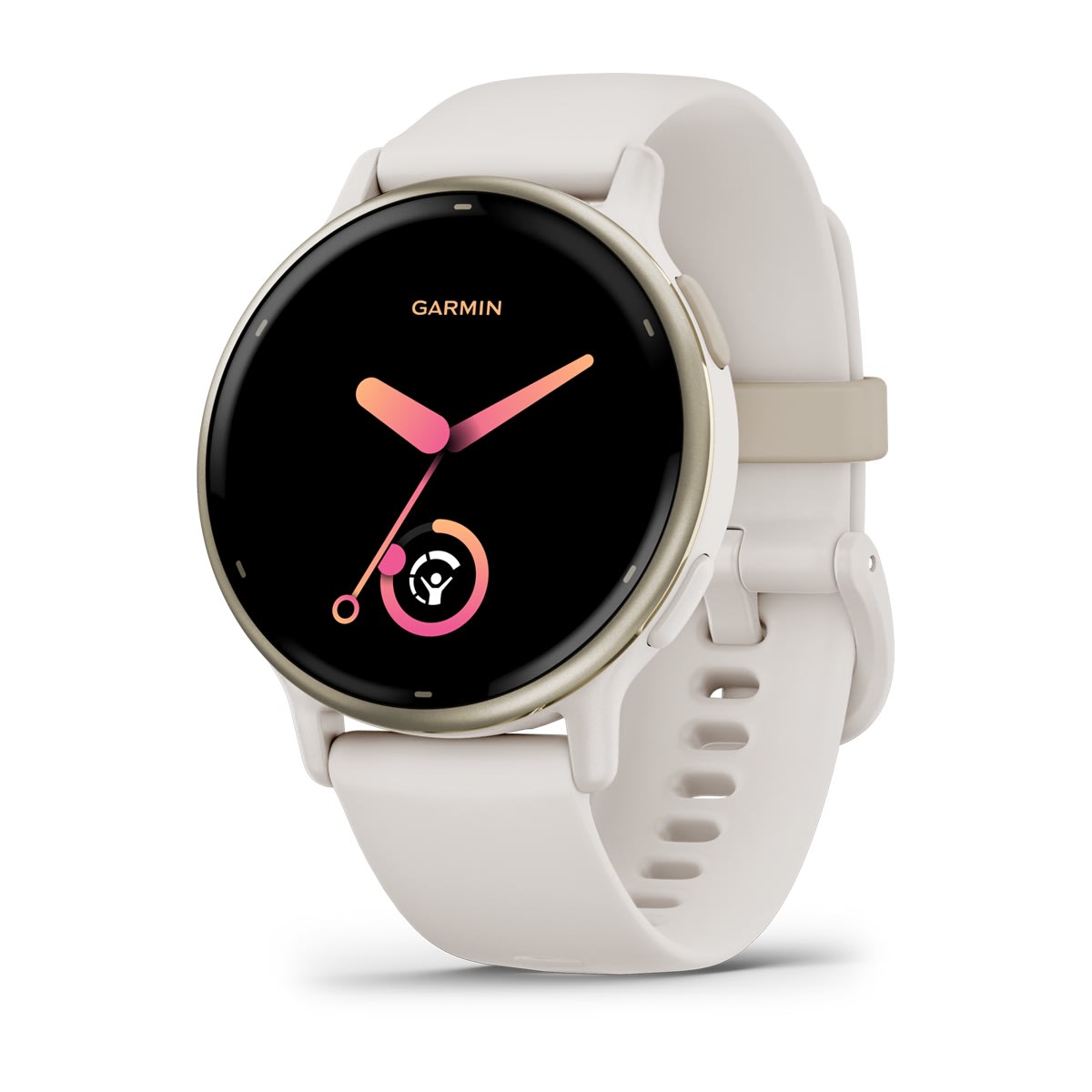 Garmin vivoactive 5 GPS Fitness Smartwatch - front view , screen on