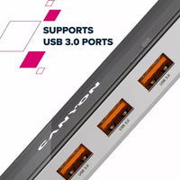 Canyon 7 PORT USB-C HUB DS-13 | CNS - TDS13 Canyon USB Hub Euronics Ireland