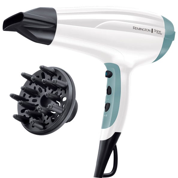 Remington Shine Therapy 2300W Ionic Hair Dryer | D5216 Remington Hair Dryer Euronics Ireland