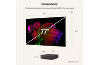 LG 77-inch W6-series 4K OLED Wallpaper TV | OLED77W69LA.AEI