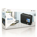 Groov-e Berlin DAB+ and FM Bluetooth Radio Black - official product image