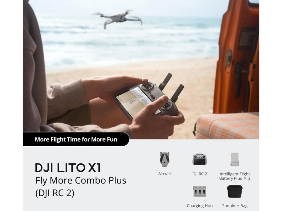 DJI Lito X1 Fly More Combo Plus (RC 2) | CP.MA.00000976.01