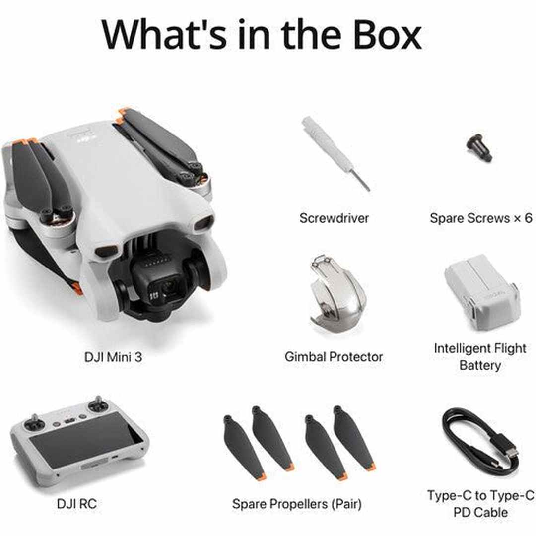 DJI Mini 3 Drone with DJI RC Remote | CP.MA.00000587.01 DJI Drone Euronics Ireland