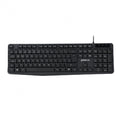 Groov-e Wired Keyboard Black - official product image