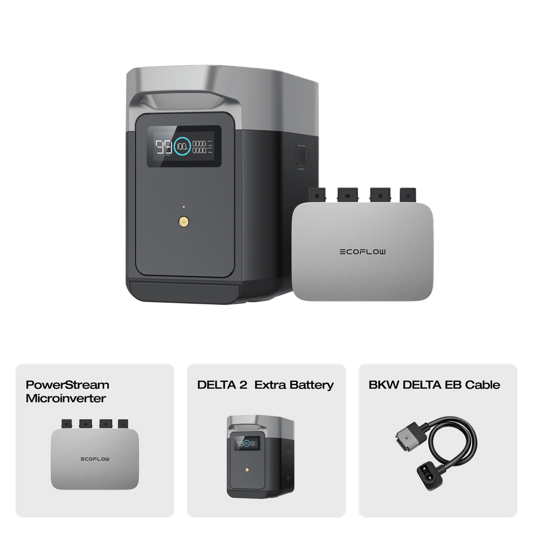 EcoFlow DELTA 2 Smart Extra Battery | ZMR330EB EcoFlow Powerbank Euronics Ireland