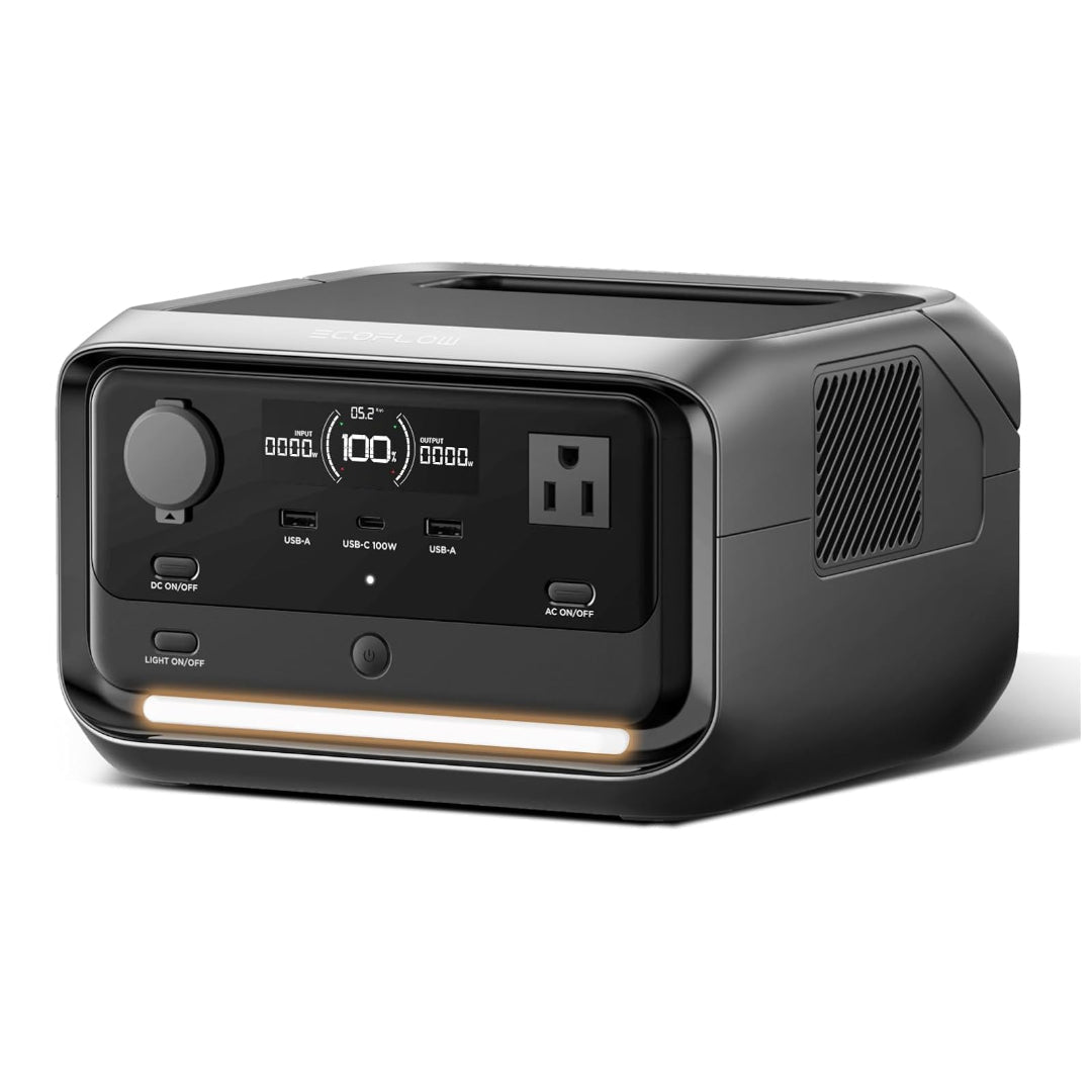 Ecoflow River 3 Plus Power Station 286wh Portable Power Station | EFRIVER3Plus-UK-CBOX EcoFlow Powerbank Euronics Ireland