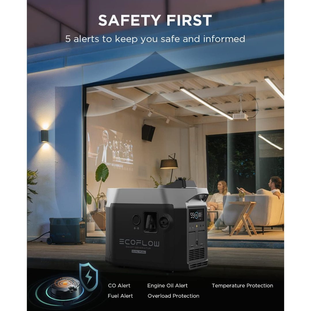 Ecoflow Smart Generator Dual Fuel | ZDG200-UK EcoFlow Powerbank Euronics Ireland