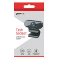 Groov-e 1080p Webcam with Privacy Cover Black - official product image