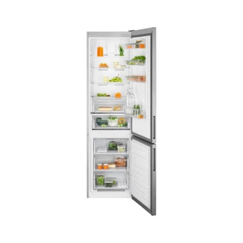Electrolux 60cm TwinTech NoFrost Freestanding Fridge Freezer Stainless Steel
