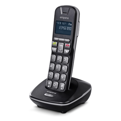 Emporia Talkhome Add-on Cordless DECT Landline Big Button Phone Emporia Telephone Euronics Ireland