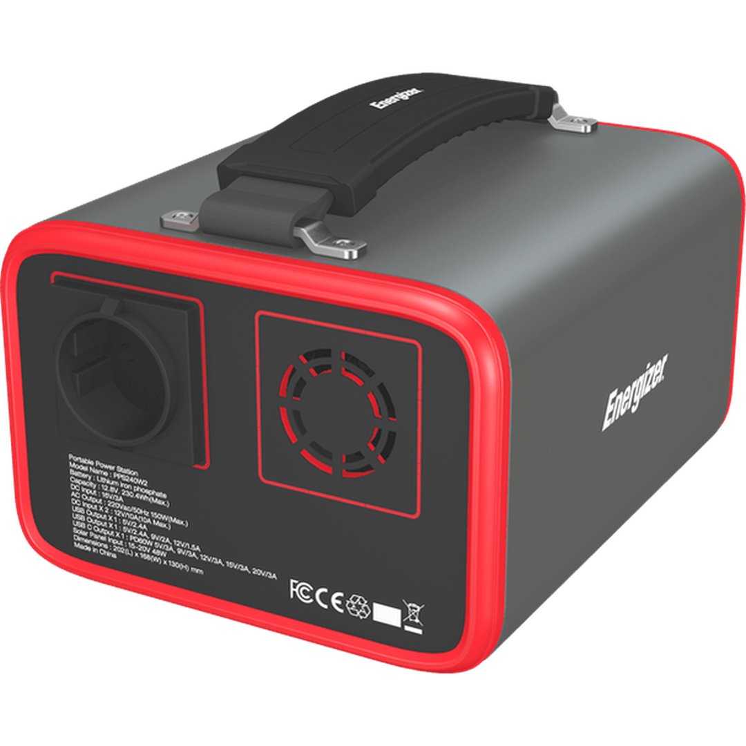 Energizer 230Wh Power Station | PPS240W02 Energizer Powerbank Euronics Ireland